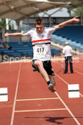 Mens under-20s triple jump, Northern Senior and Under-20s Champs., Sports City, Manchester. Photo: David T. Hewitson/Sports for All Pics